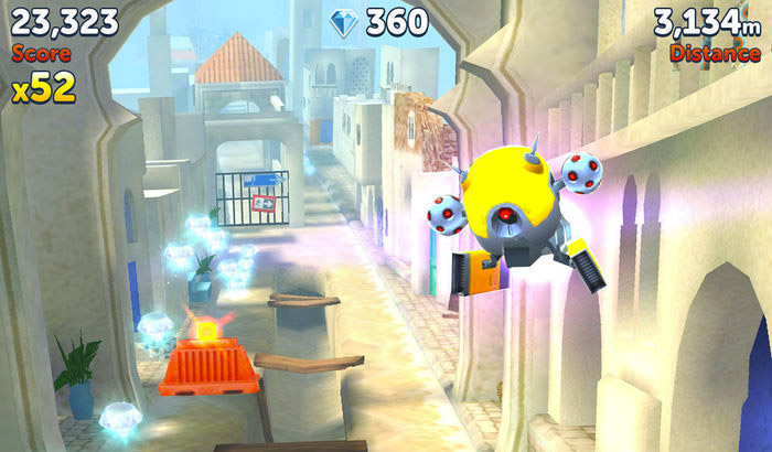 Agent-Dash-Endless-Runner-iPhone-and-iPad-Game-Screenshot